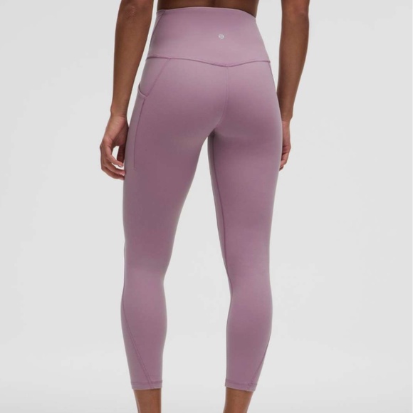 Lululemon NWT Align High-Rise Pant with Pockets 25" Lavender Lux Size 8 - Picture 1 of 6